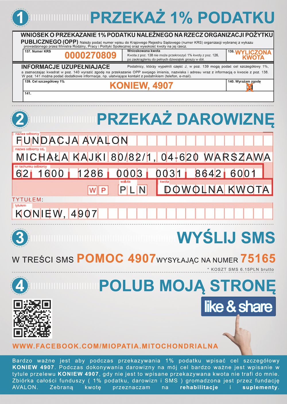 Jak przekazać 1% w PIT 2021